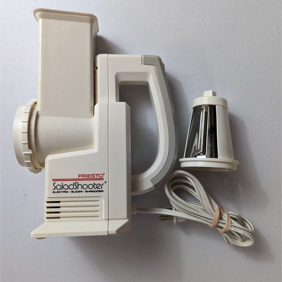 Presto Kitchen Vintage Presto Salad Shooter Electric Food Slicer Shredder Poshmark